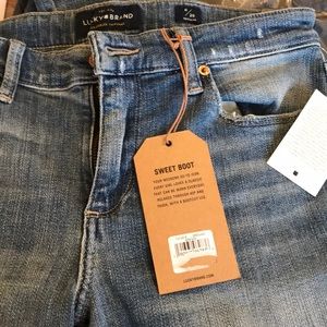 Lucky Brand Sweet Mid Rise Released Hem Bootcut